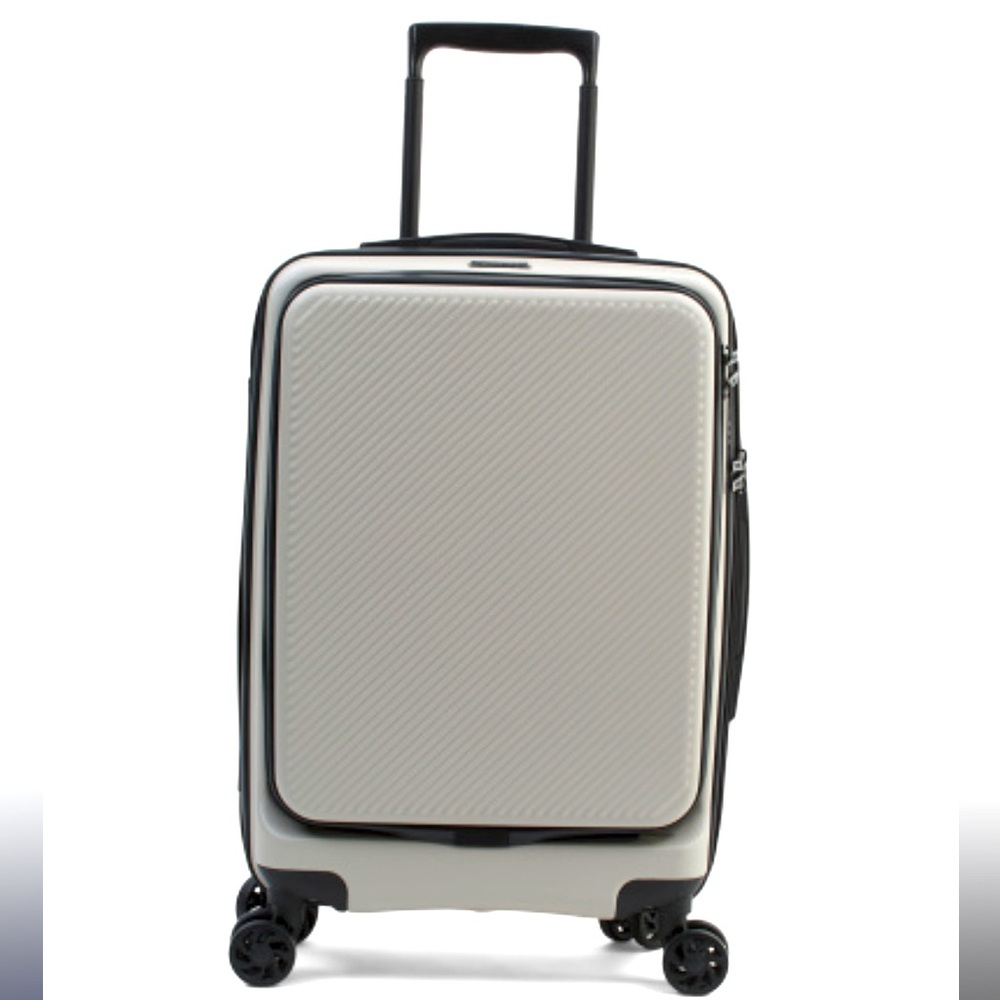New!  CALPAK 22” Hardside Carry-on Spinner With Front Pocket